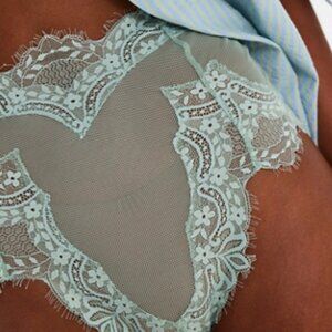 Free People Intimately Nolita High-Rise Undies – Medium NWT Blue Green